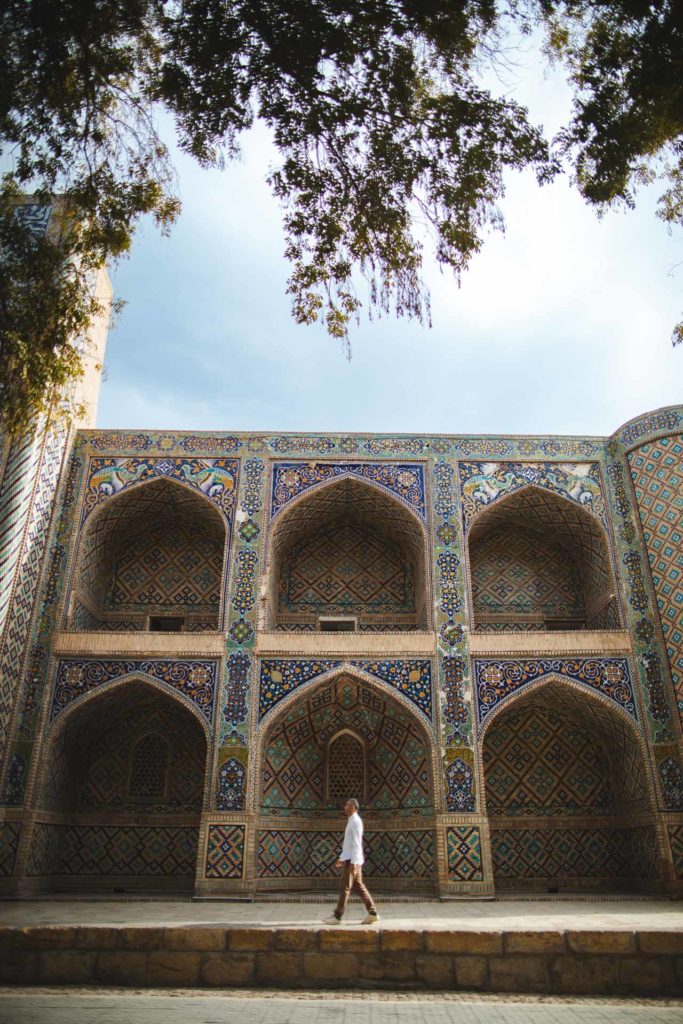 madrasa Nadir Divanbegi boukhara ouzbekistan