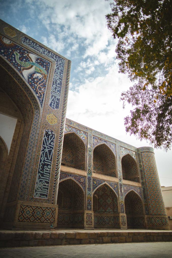 madrasa Nadir Divanbegi boukhara ouzbekistan
