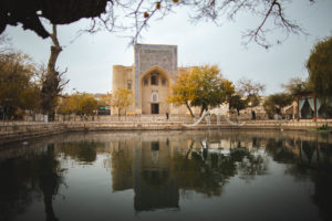 place Liab I Hauz Boukhara Ouzbekistan
