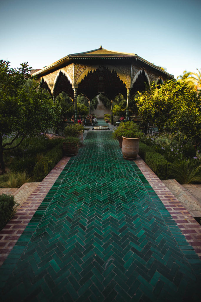 jardin secret marrakech