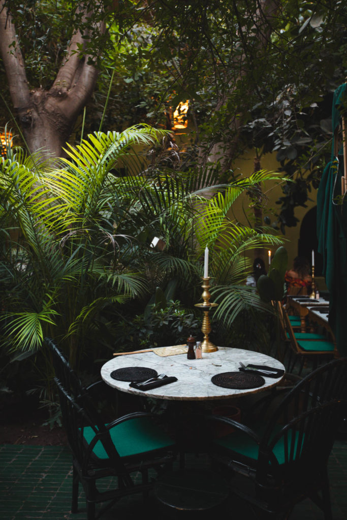 restaurant le jardin marrakech