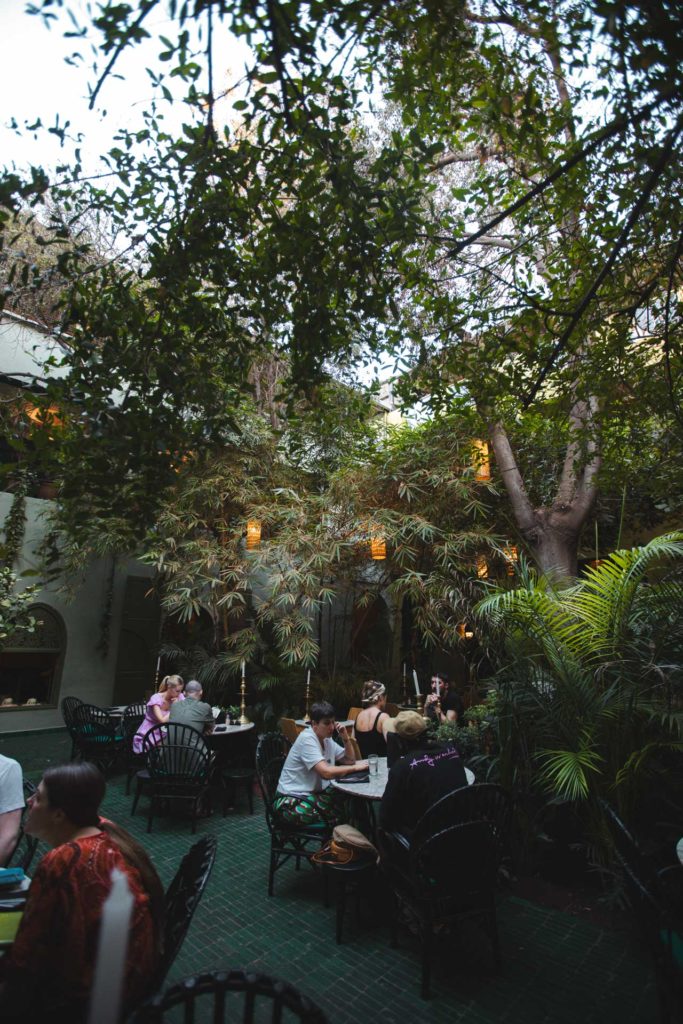 restaurant le jardin marrakech