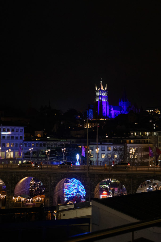 Marché de noel lausanne