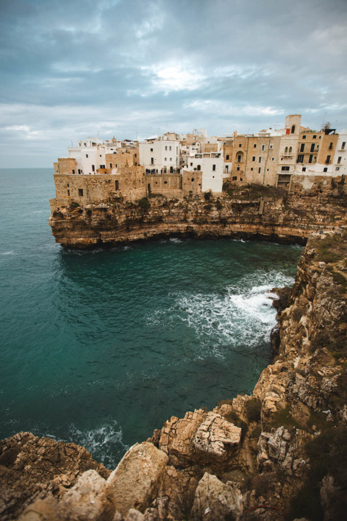 Polignano a mare itinéraire les pouilles