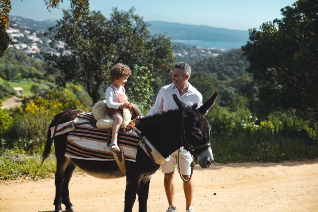 balade anes Cavalaire saint tropez