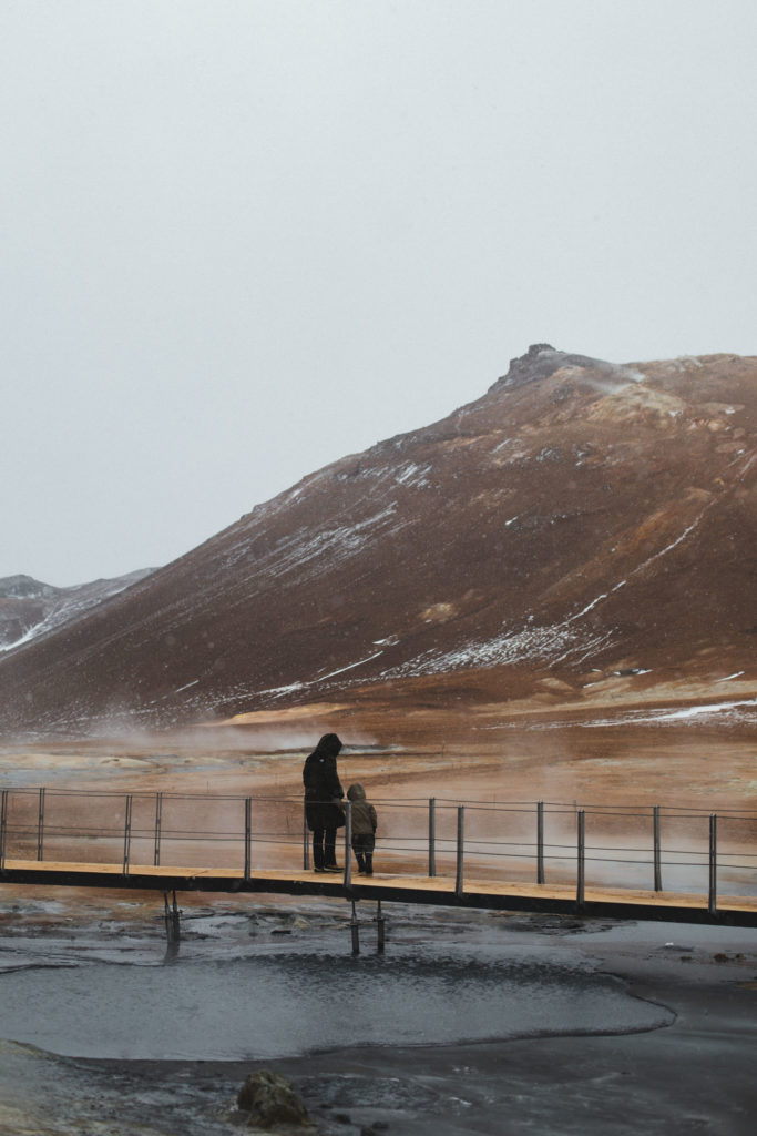 Hverir géothermique islande