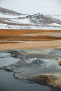 Hverir géothermique islande
