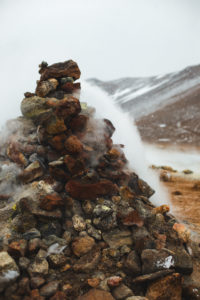 Hverir géothermique islande