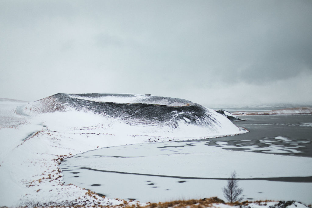 Skutustadir pseudo crateres myvatn islande