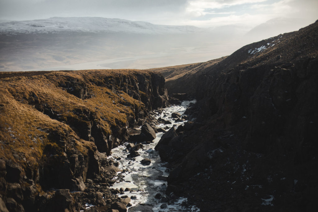 hengifoss randonnée islande