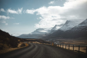 route fjords de l'est islande