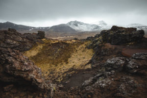 Saxholl Crater itinéraire islande