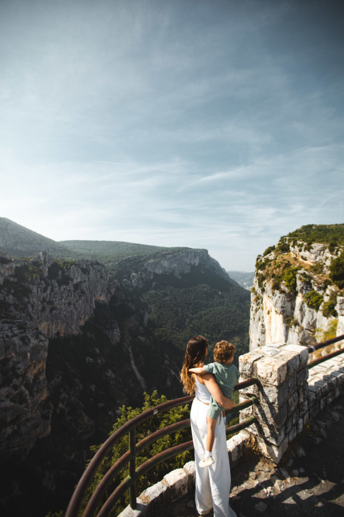 route des crêtes verdon en famille