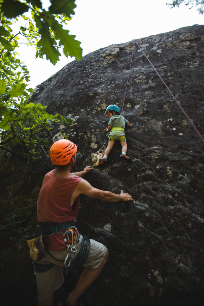 escalade gres d'annot enfant