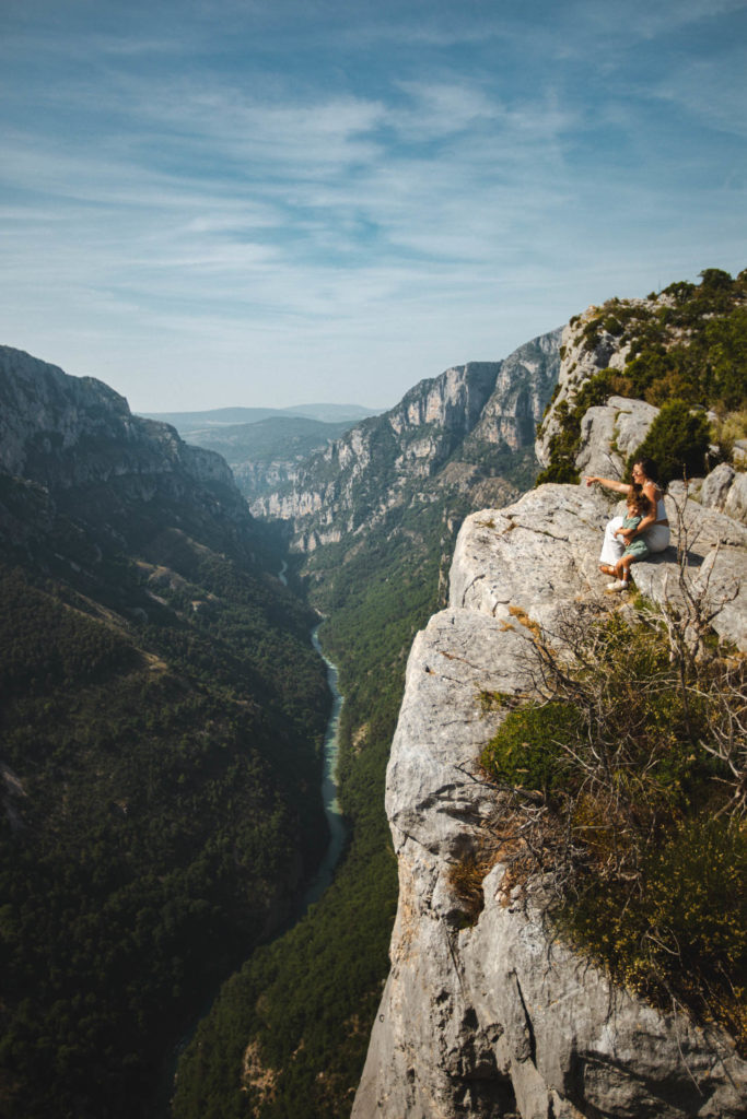 route des crêtes verdon en famille