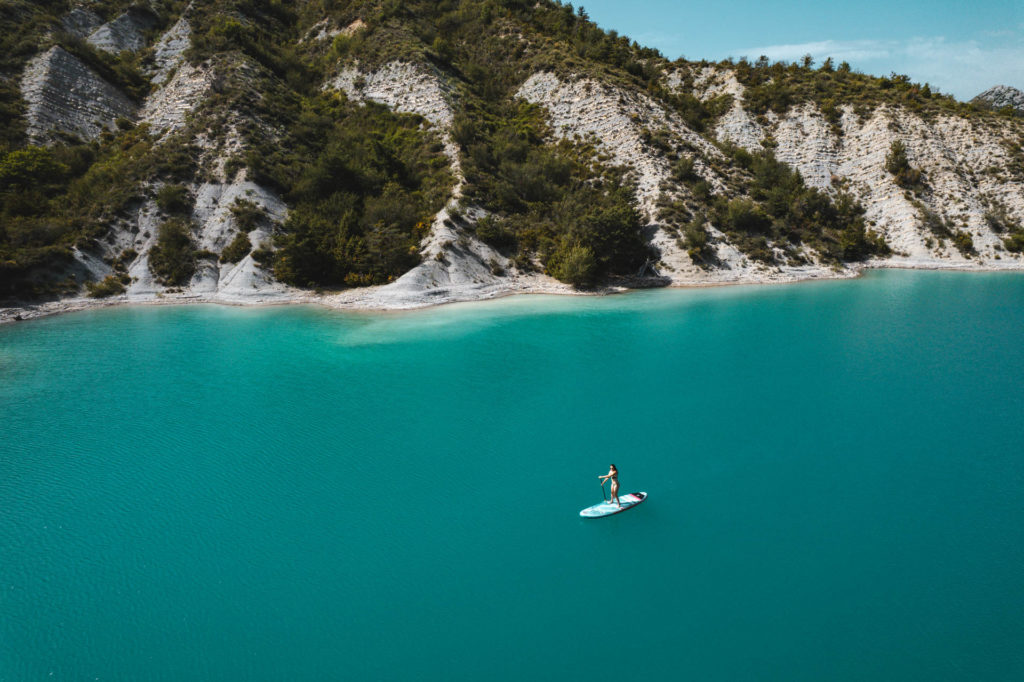 paddle lac de castillon verdon