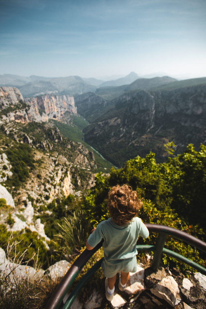 route des crêtes verdon en famille