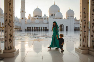 Abu Dhabi ou partir en famille en octobre mosquée