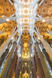 sagrada familia Barcelone ou aller en octobre famille