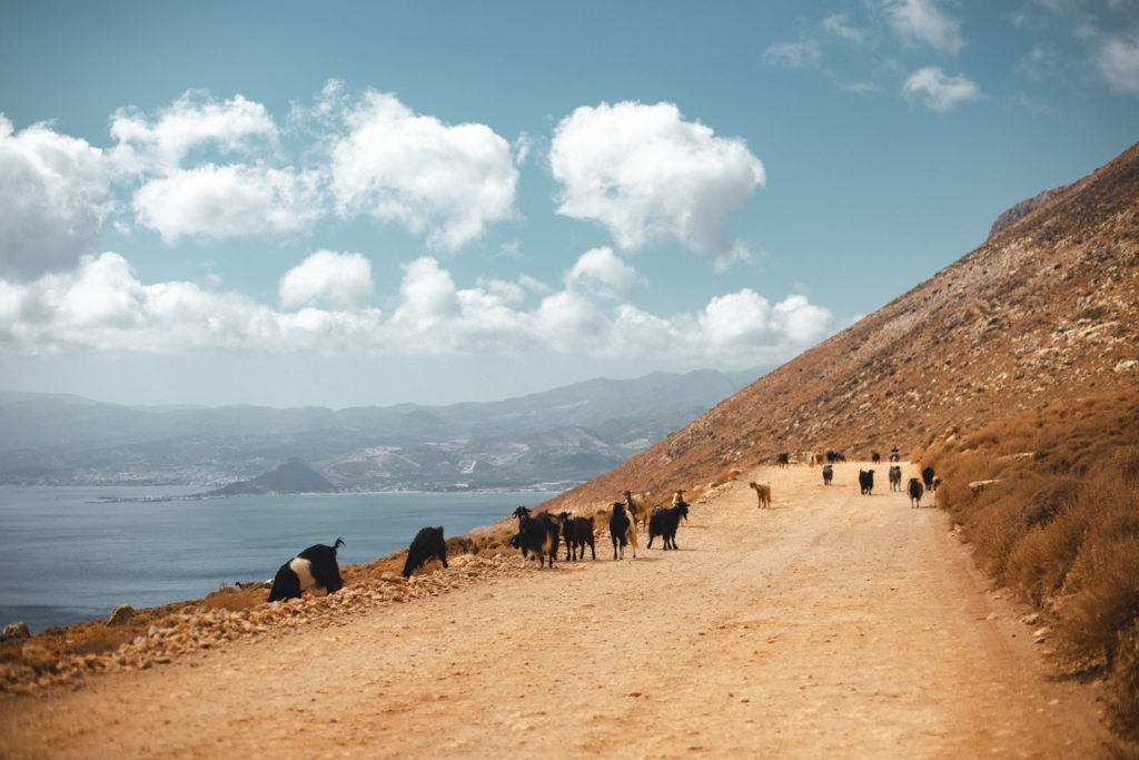 Crete Plage Balos accès