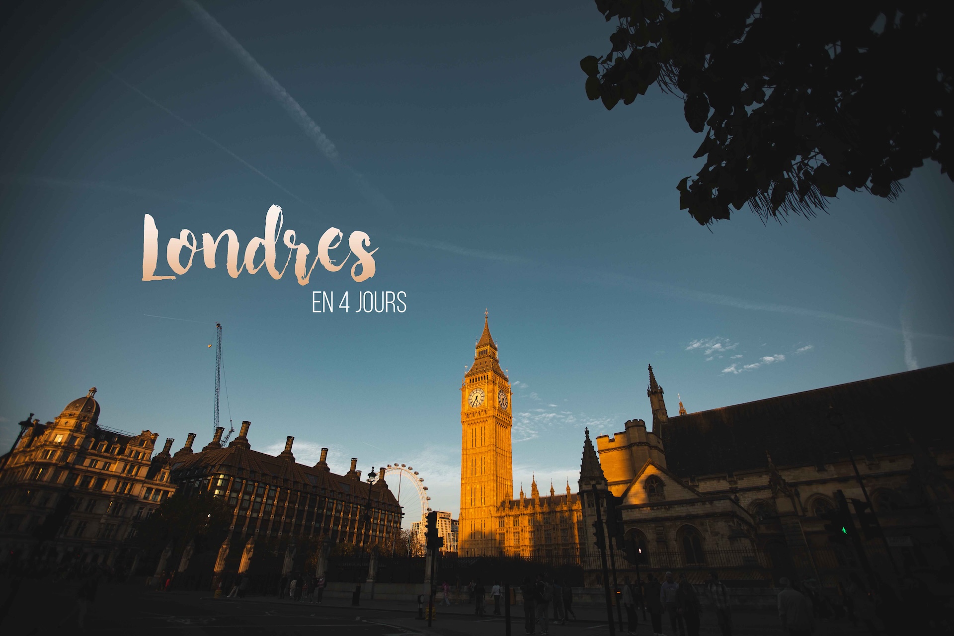 londres en 4 jours