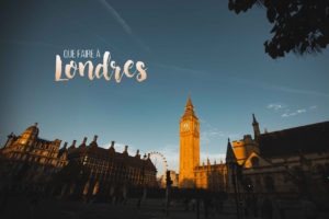 Que faire a londrès