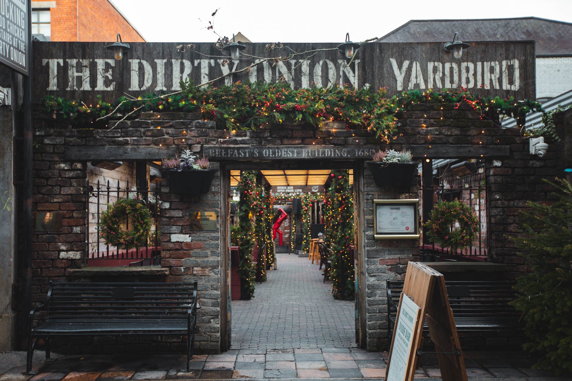 que faire à Belfast pub dirty onion