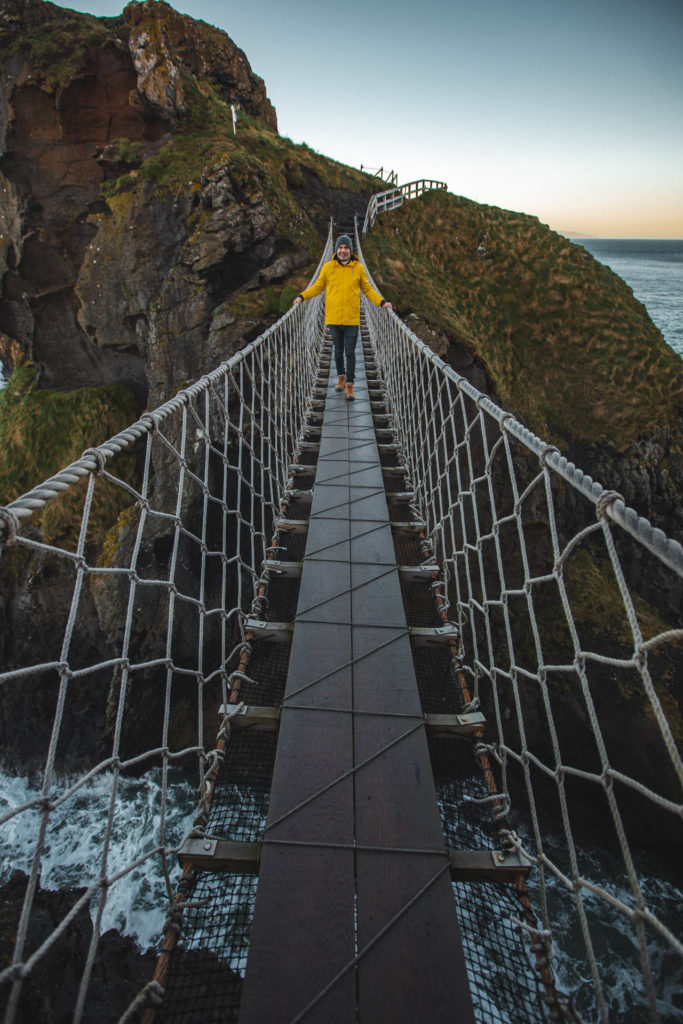 carrick-a-rede pont irlande du nord