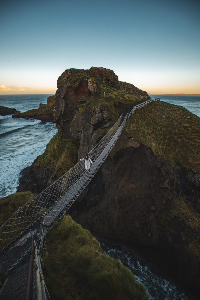 carrick-a-rede pont irlande du nord