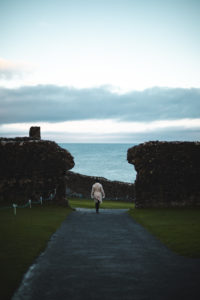 Dunluce castle Irlande du nord