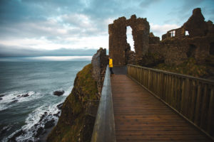 Dunlace castle Irlande du nord
