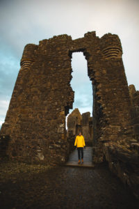 Dunluce castle Irlande du nord