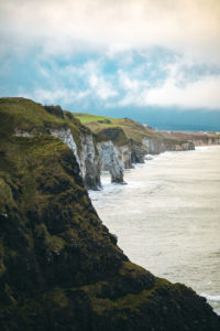 Dunluce castle Irlande du nord