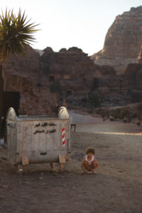 rue des colonnes petra jordanie