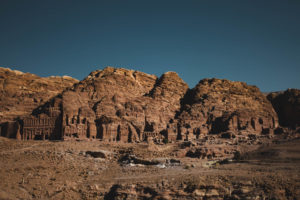 rue des façades petra jordanie