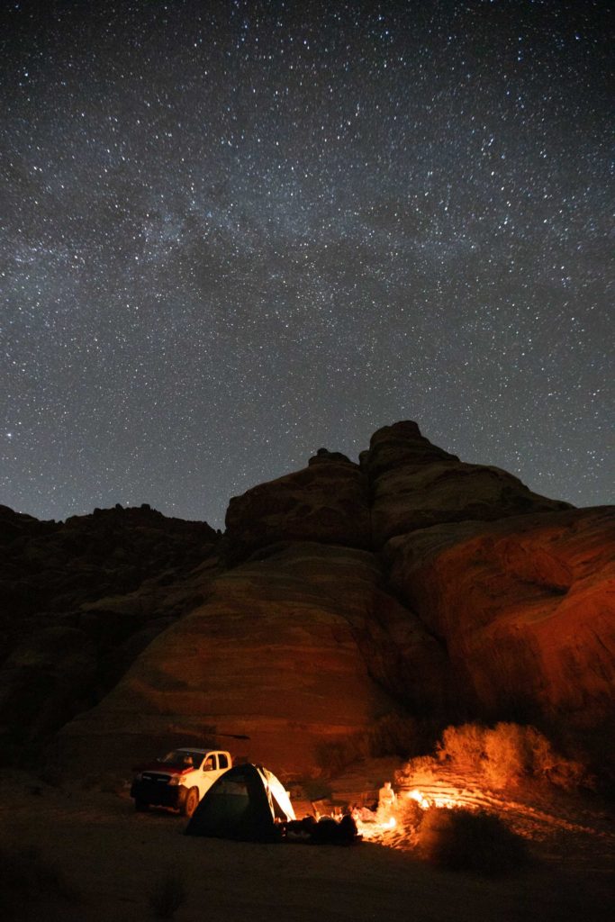 nuit camping wadi rum petra jordanie
