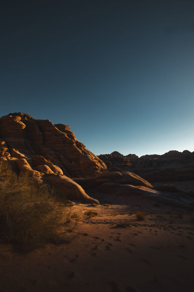 nuit camping wadi rum petra jordanie