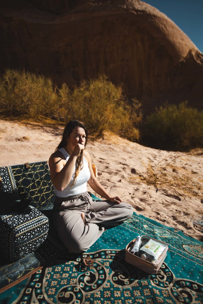nuit camping wadi rum petra jordanie