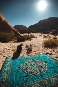 nuit camping wadi rum petra jordanie