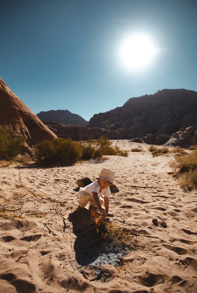 nuit camping wadi rum petra jordanie